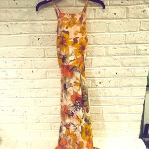 Floral high low Lulu’s dress size small